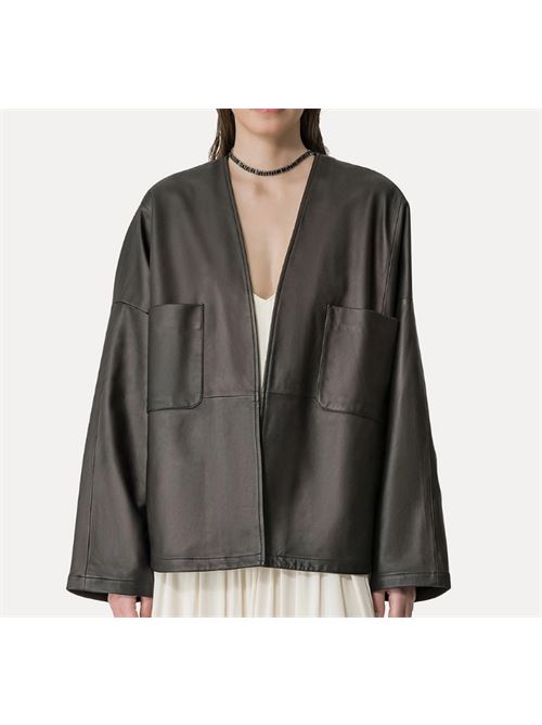 KIMONO IN NAPPA FORTE_FORTE | 13509-my jacketF47A.5030 abisso